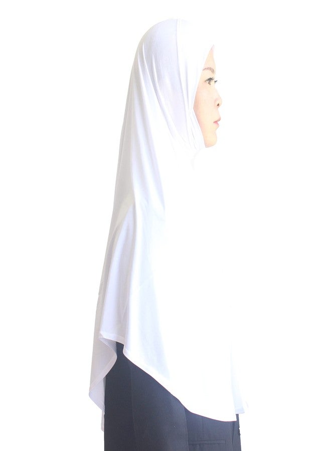 Modest Beauty حجاب سادة محتشم للنساء، غطاء رأس إسلامي، وشاح إسلامي سهل الارتداء، حجاب للصلاة - Image 1